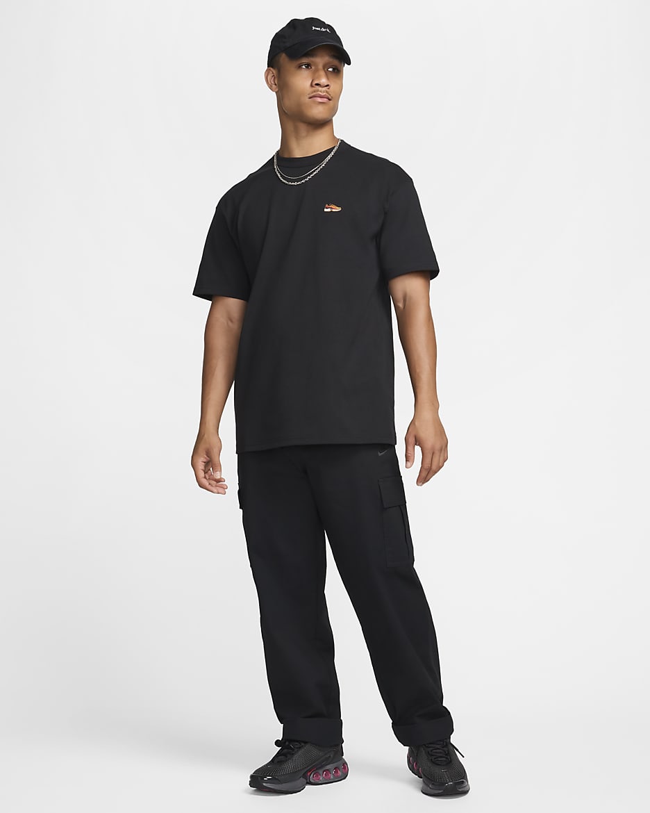 Nike Sportswear Premium Men's T-Shirt - Black/Black