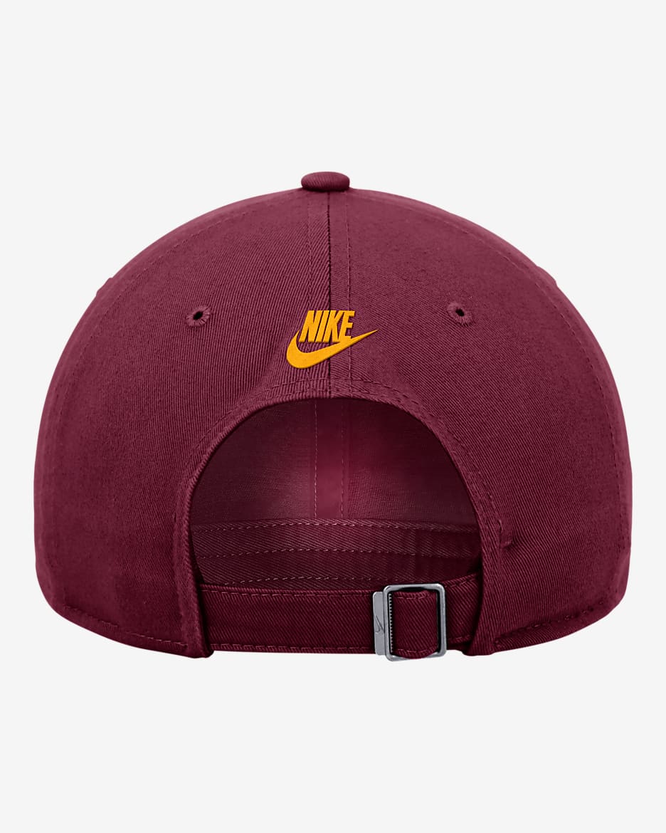 Florida State Logo Nike College Adjustable Cap - Team Maroon