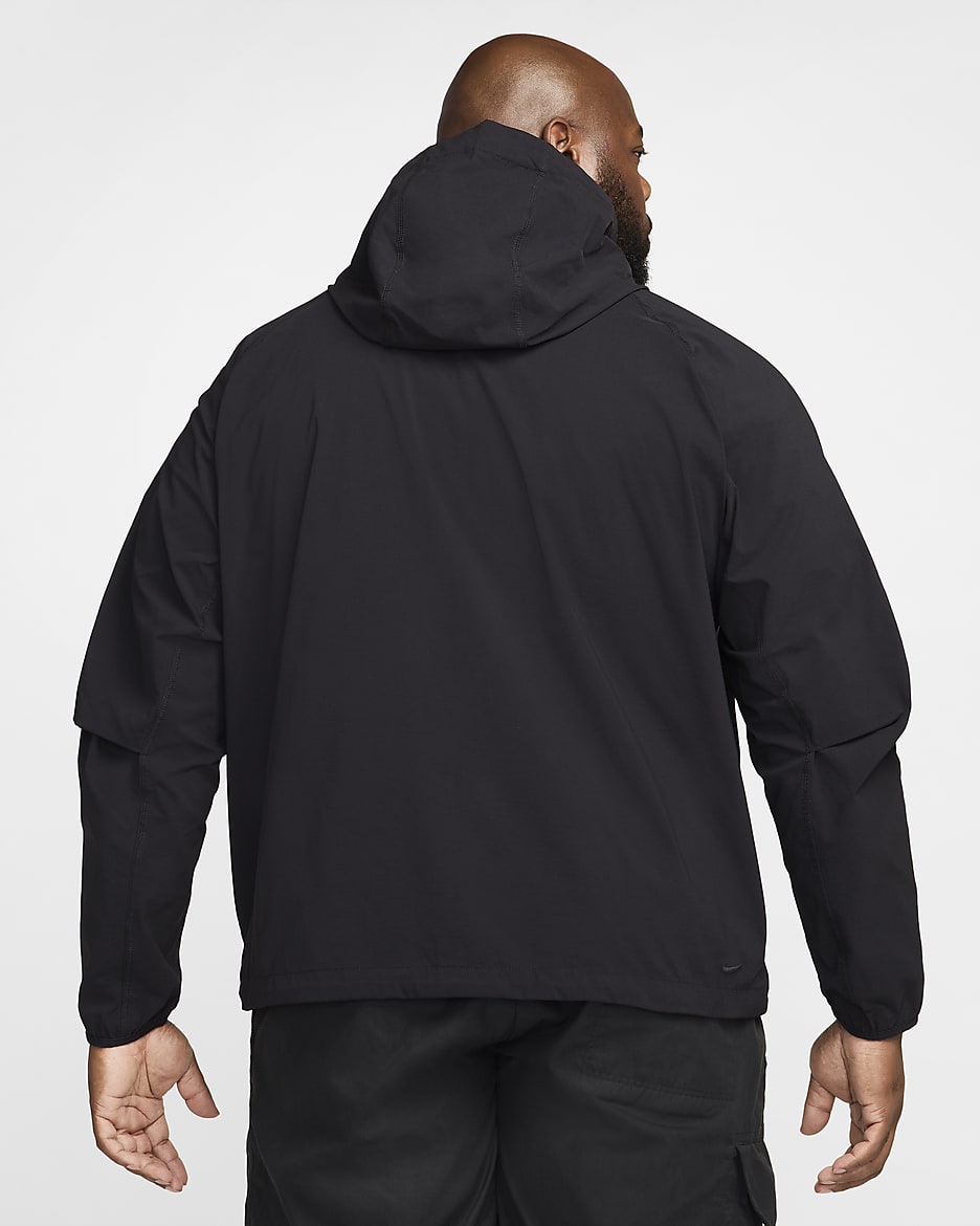 Nike Tech Chaqueta de tejido Woven - Hombre - Negro/Negro/Negro