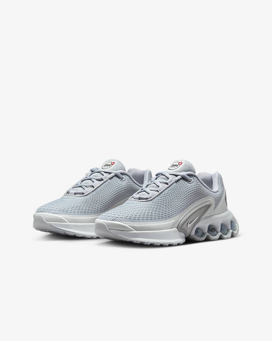 Boty Nike Air Max Dn pro větší děti - Wolf Grey/Sky Grey/Pure Platinum/Pure Platinum