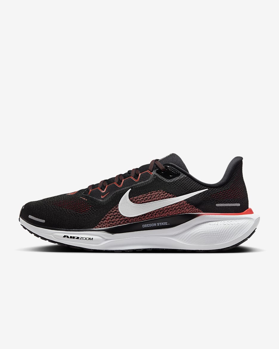 Tenis de correr en pavimento universitarios Nike para hombre Oregon State Pegasus 41 - Negro/Blanco/Naranja team/Blanco