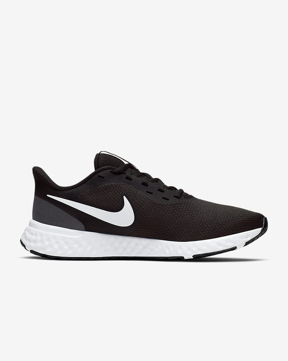 Tenis de correr en carretera para mujer Nike Revolution 5 - Negro/Antracita/Blanco