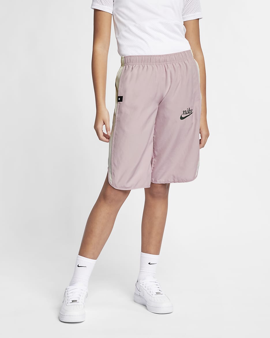 Nike Sportswear Older Kids' (Girls') Culottes - Plum Chalk