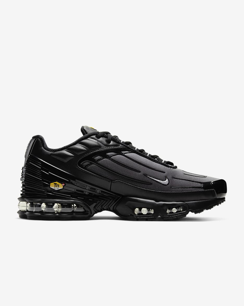 Nike Air Max Plus III Men's Shoes - Black/Black/Wolf Grey