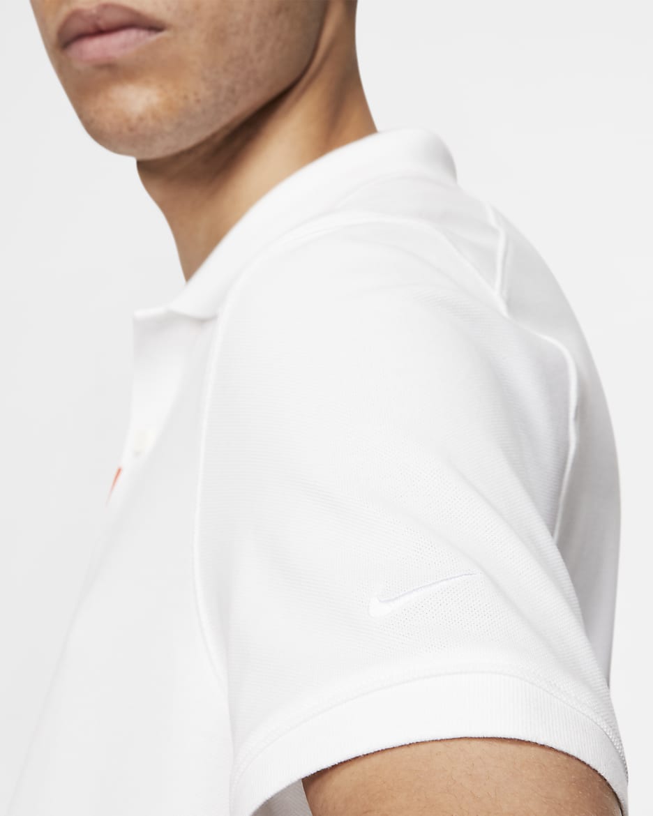 The Nike Polo Unisex Polo - White/White