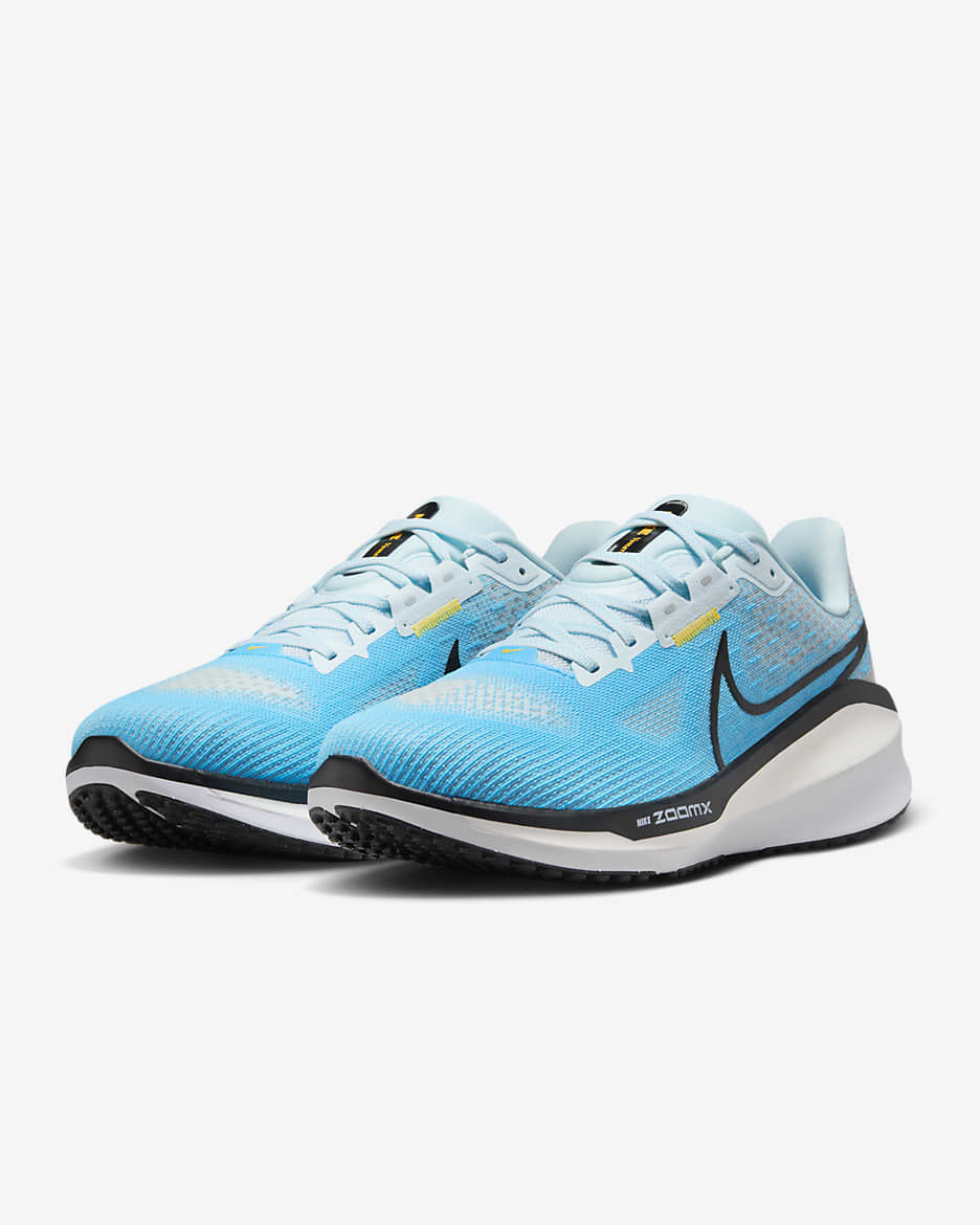 Nike Vomero 17 Men's Road Running Shoes - Baltic Blue/Glacier Blue/White/Black