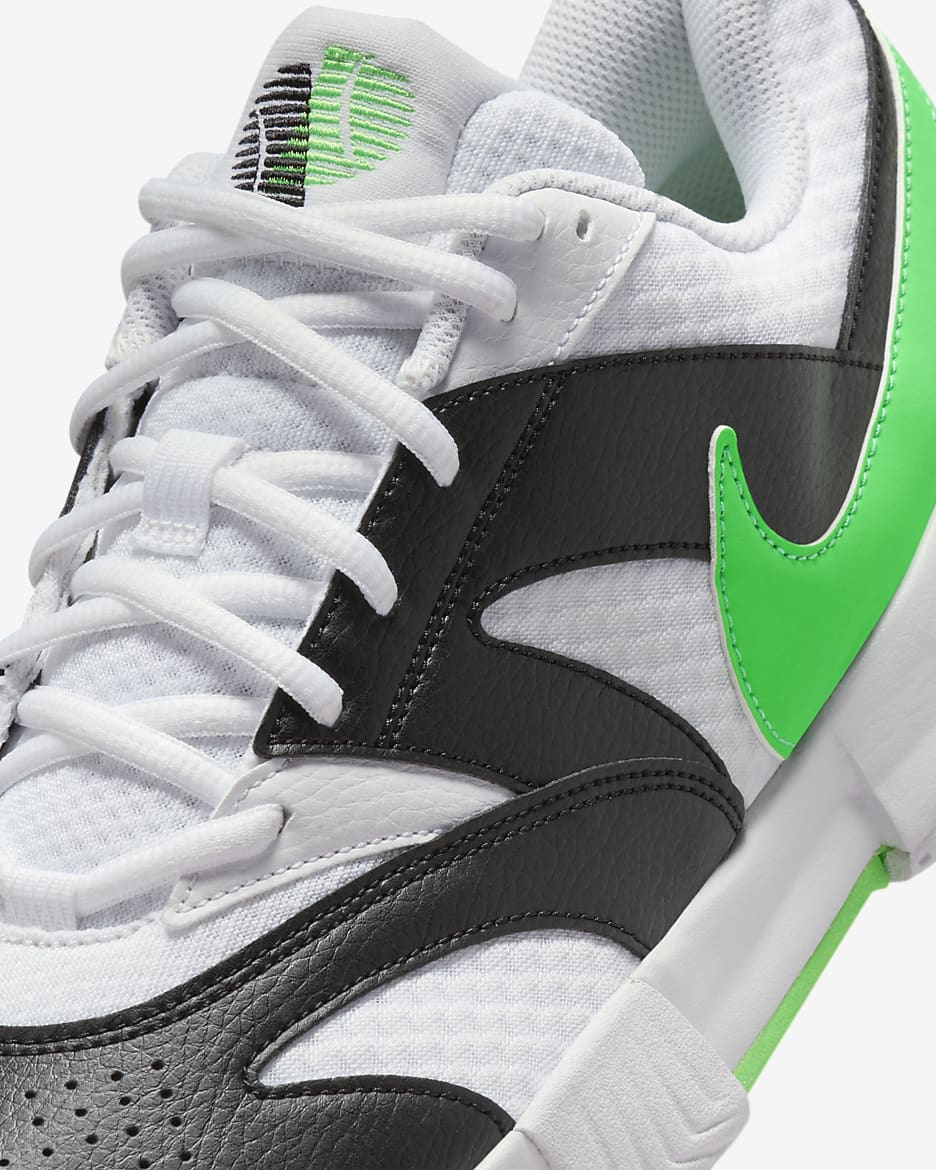 Scarpa da tennis NikeCourt Lite 4 – Uomo - Bianco/Nero/Poison Green