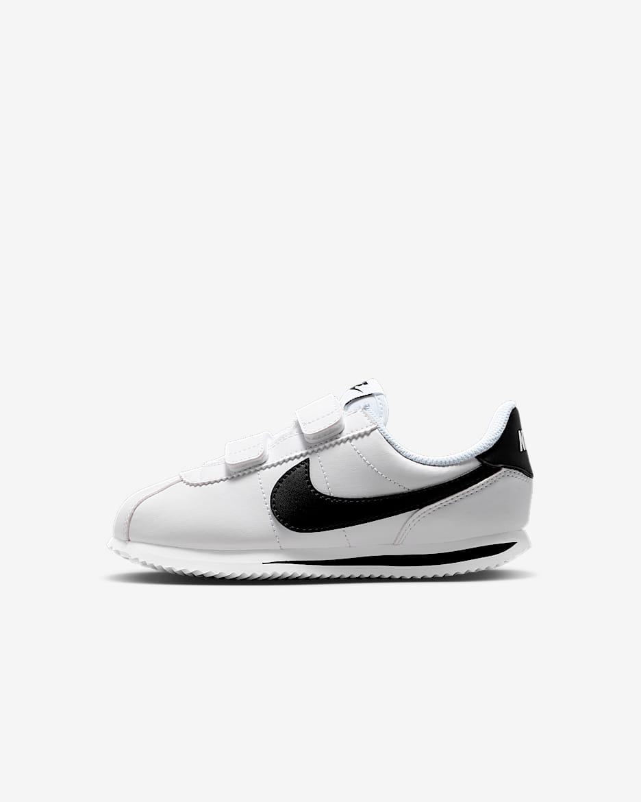 Nike Cortez Younger Kids' (Boys') Shoes - White/Black