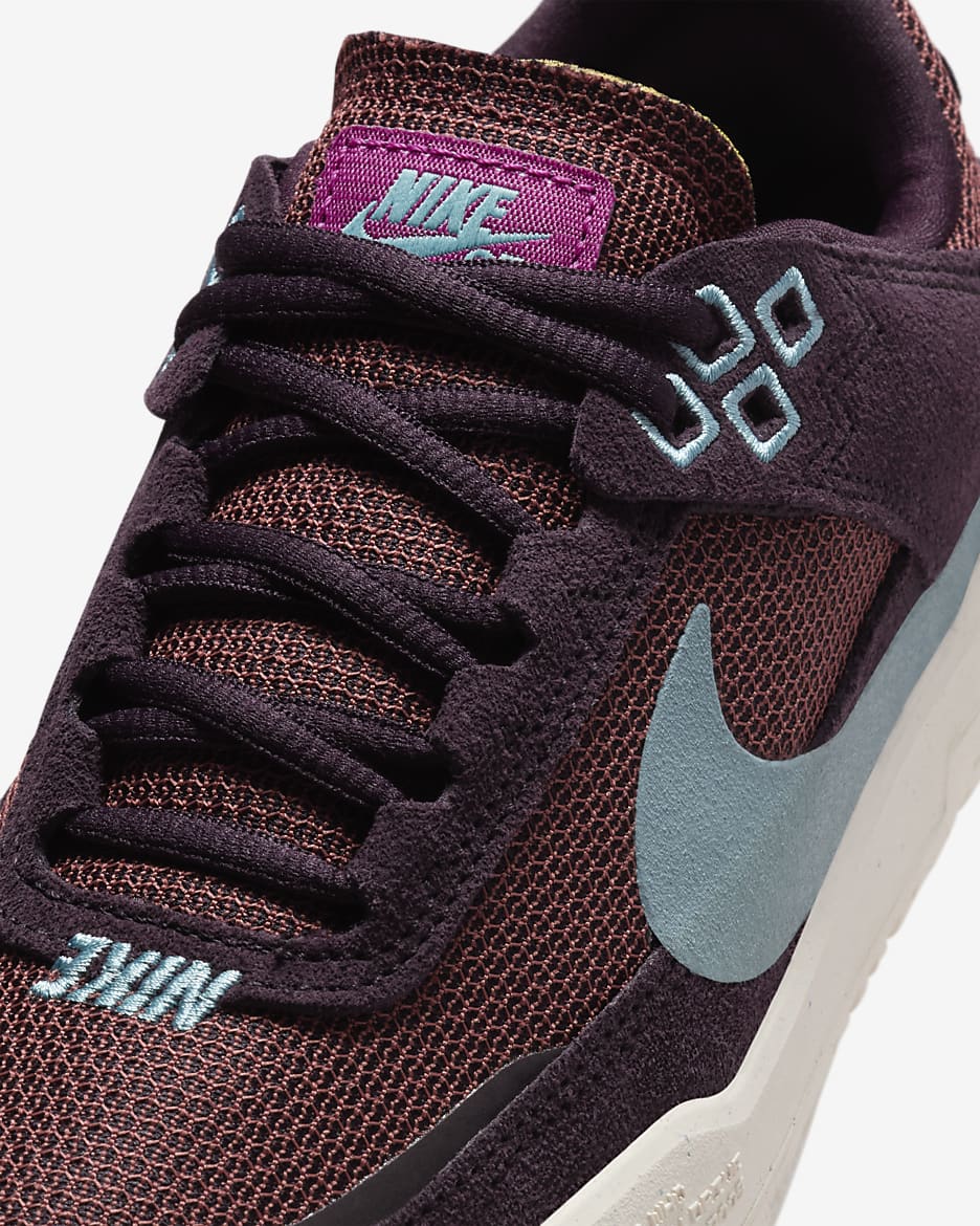 Παπούτσια skateboarding Nike SB Day One για μεγάλα παιδιά - Burgundy Ash/Dark Pony/Sail/Denim Turquoise