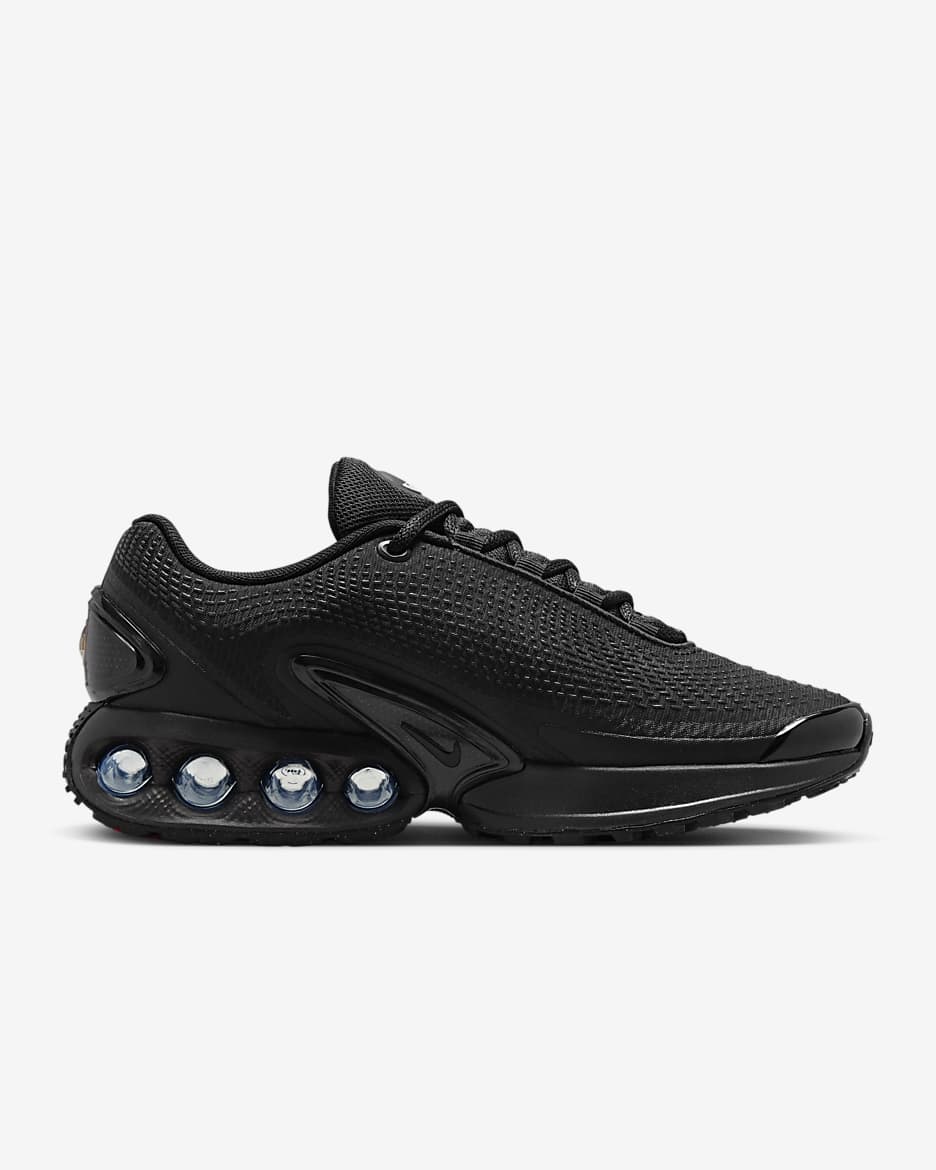 Tenis Nike Air Max Dn - Negro/Negro/Gris oscuro metálico/Negro