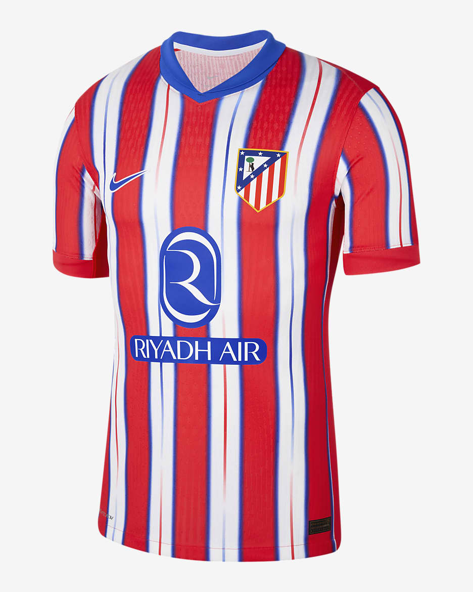 Primera equipación Match Atlético de Madrid 2024/25 Camiseta de fútbol Authentic Nike Dri-FIT ADV - Hombre - Hyper Royal/Carmesí claro/Blanco