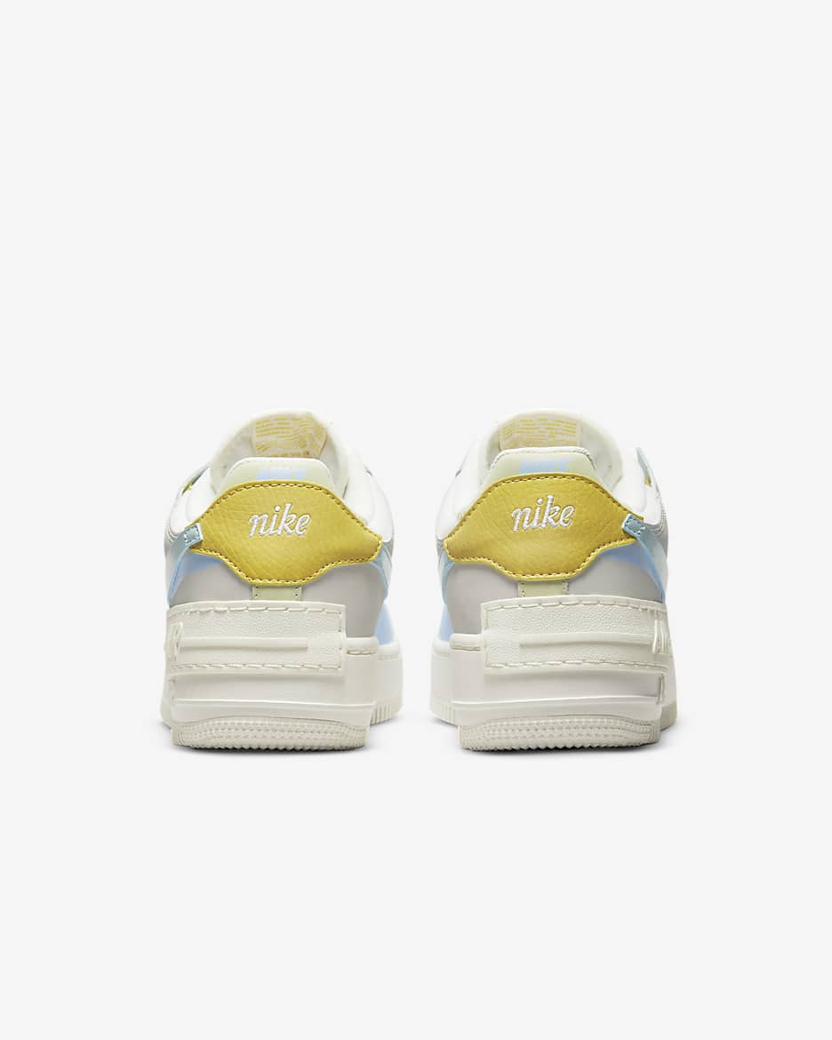 Nike AF1 Shadow damesko - Sail/Light Marine/Olive Aura/Ocean Cube