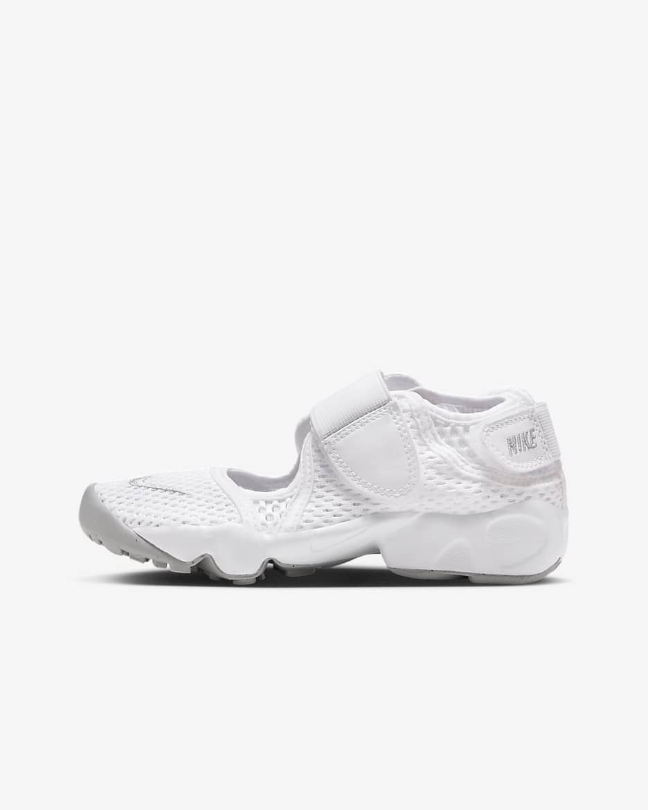 Nike Rift Younger/Older Kids' Shoes - White/Wolf Grey