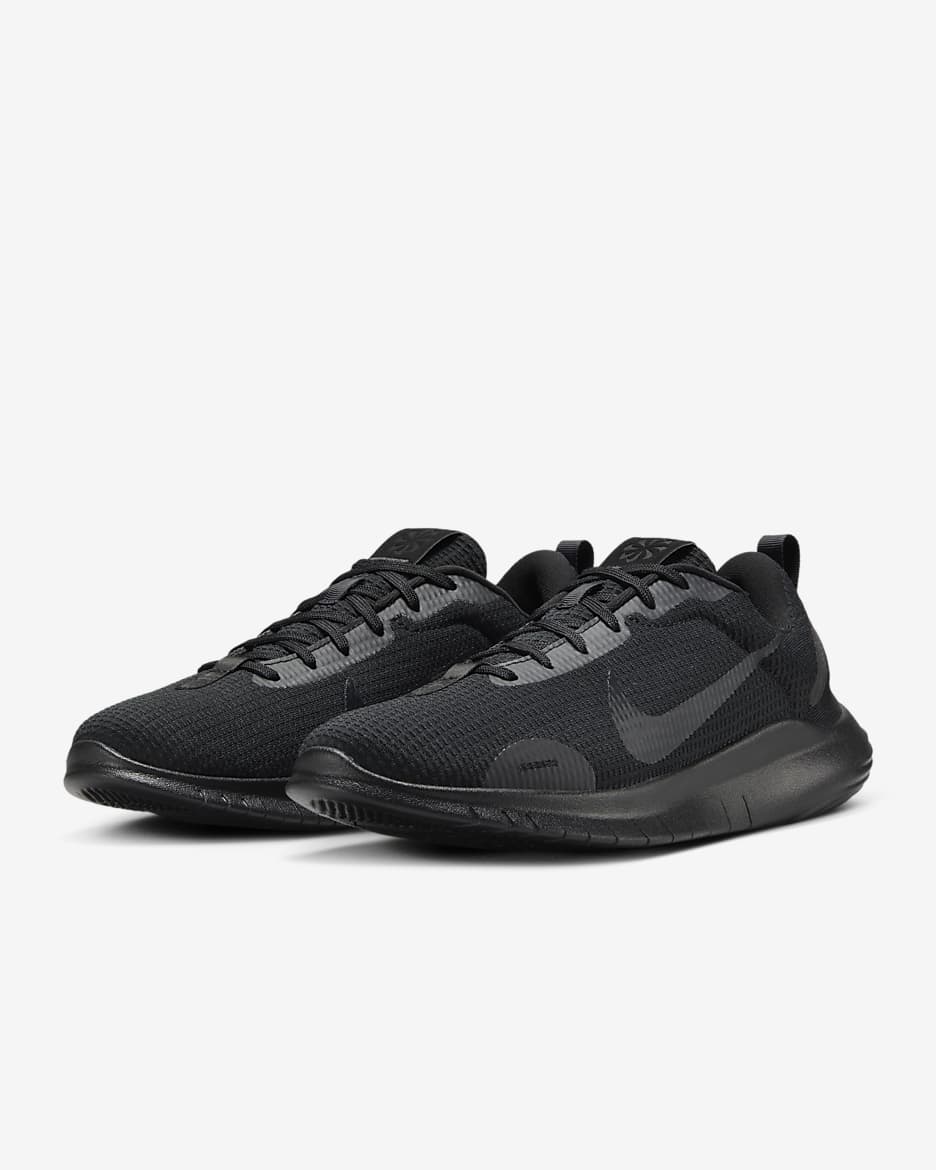 Nike Flex Experience Run 12 Women's Road Running Shoes - Black/Off-Noir