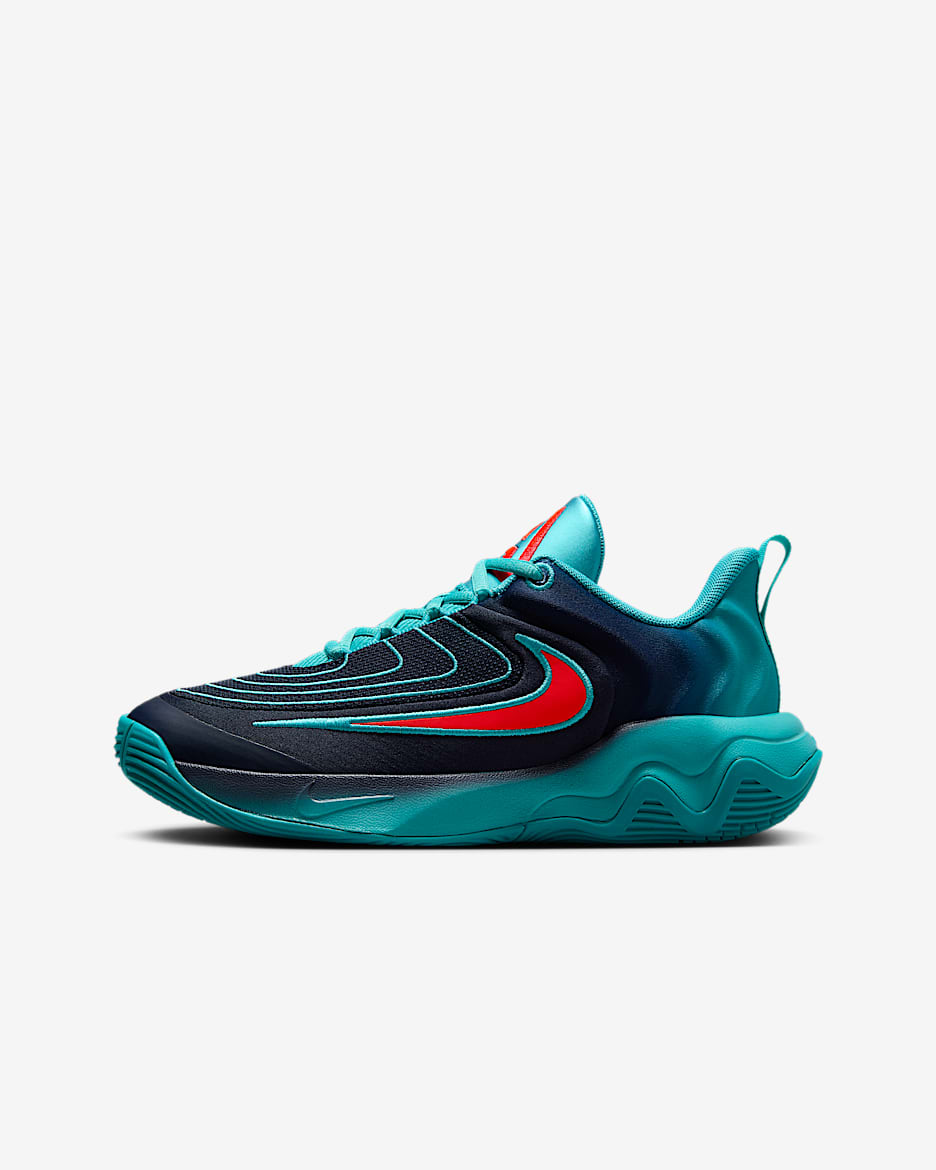 Giannis Immortality 4 Big Kids' Basketball Shoes - Dusty Cactus/Obsidian/Bright Crimson