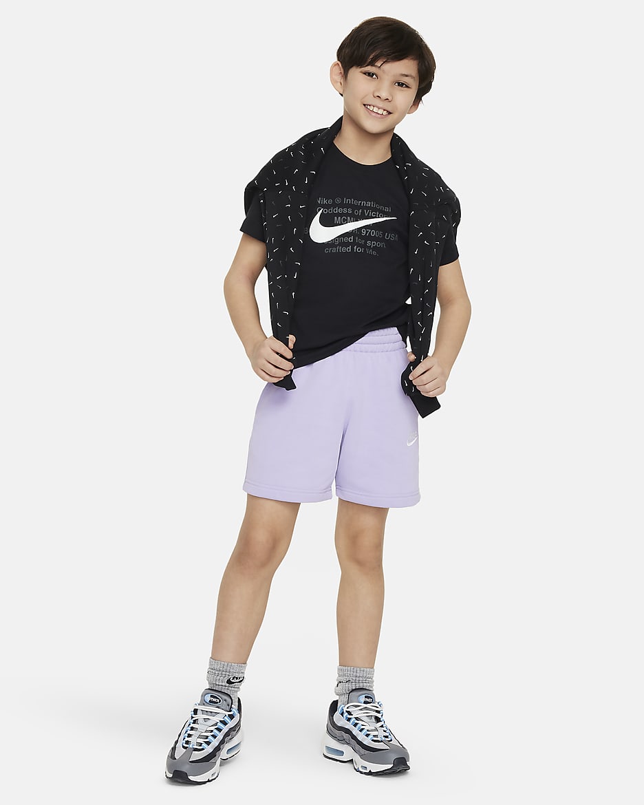 Nike Sportswear T-Shirt für ältere Kinder (Jungen) - Schwarz