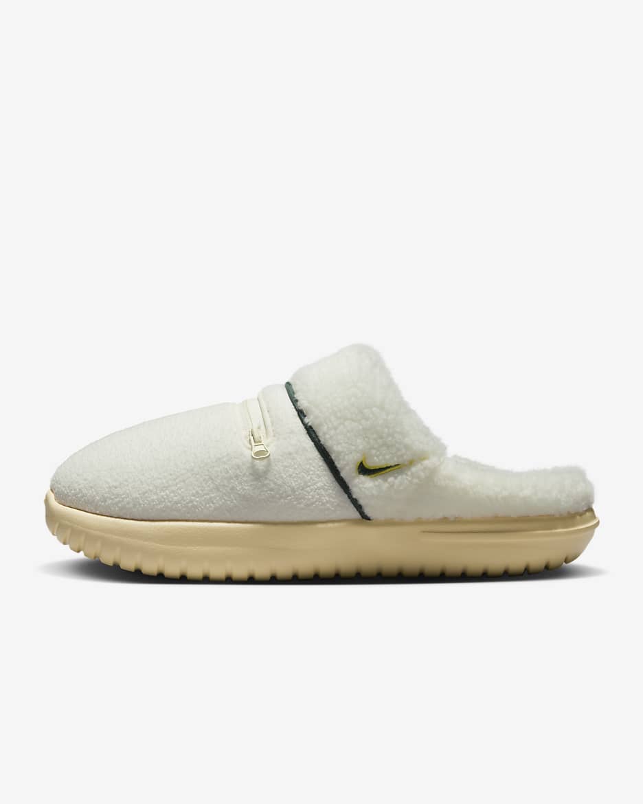 Nike Burrow SE 女款拖鞋 - Sail/Opti Yellow/Pale Vanilla/Noble Green