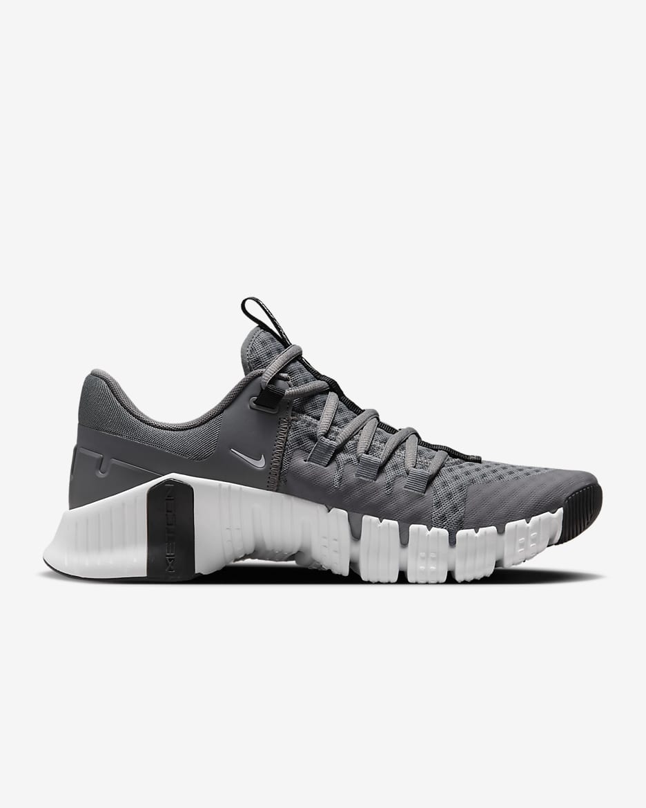 Nike Free Metcon 5 (Team) Men's Workout Shoes - Gunsmoke/Black/White