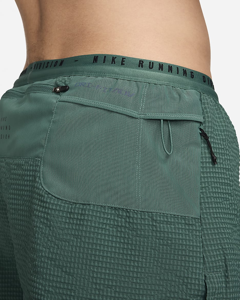 Shorts de correr Dri-FIT ADV de 10 cm con forro de ropa interior para hombre Nike Running Division - De costa a costa