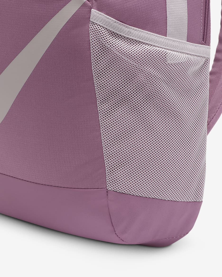 Mochila para niños Nike Brasilia (18L) - Polvo ciruela/Violeta platino/Violeta platino