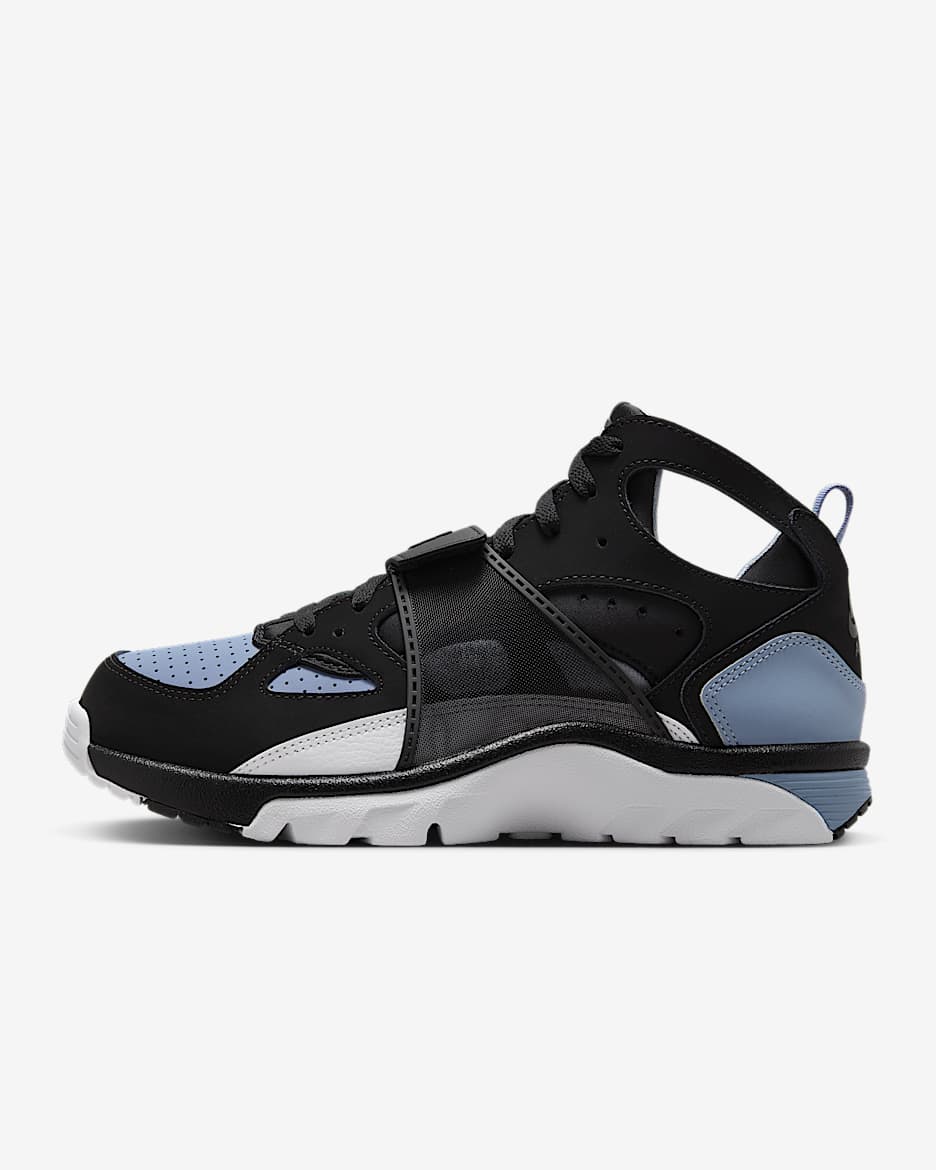 Nike Air Trainer Huarache Shoes - Black/White/Cool Blue