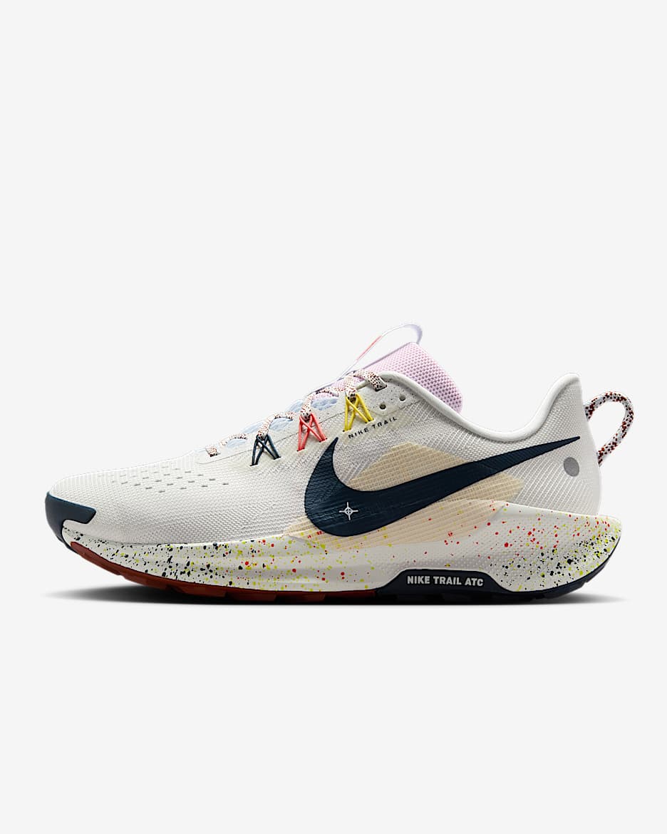 Nike Pegasus Trail 5 Zapatillas de trail running - Hombre - Summit White/Football Grey/Pink Foam/Armory Navy