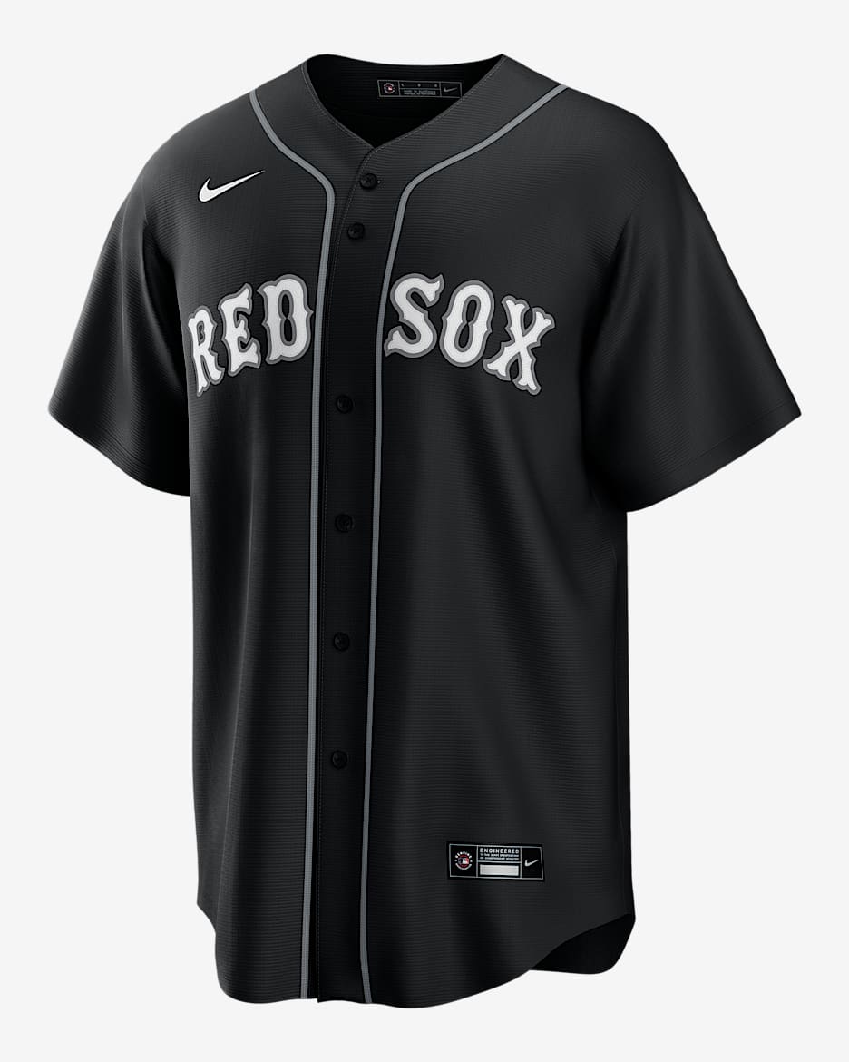 Rafael Devers Boston Red Sox Men's Nike MLB Replica Jersey - Black