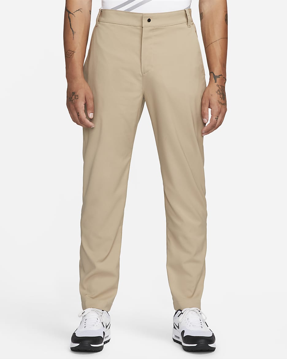 Nike Dri-FIT Victory Men's Golf Trousers - Khaki/Black