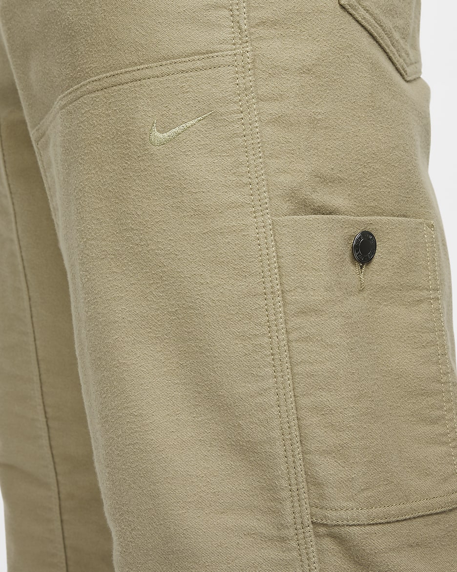 Nike Life Men's Chamois Double-Knee Trousers - Neutral Olive/Neutral Olive