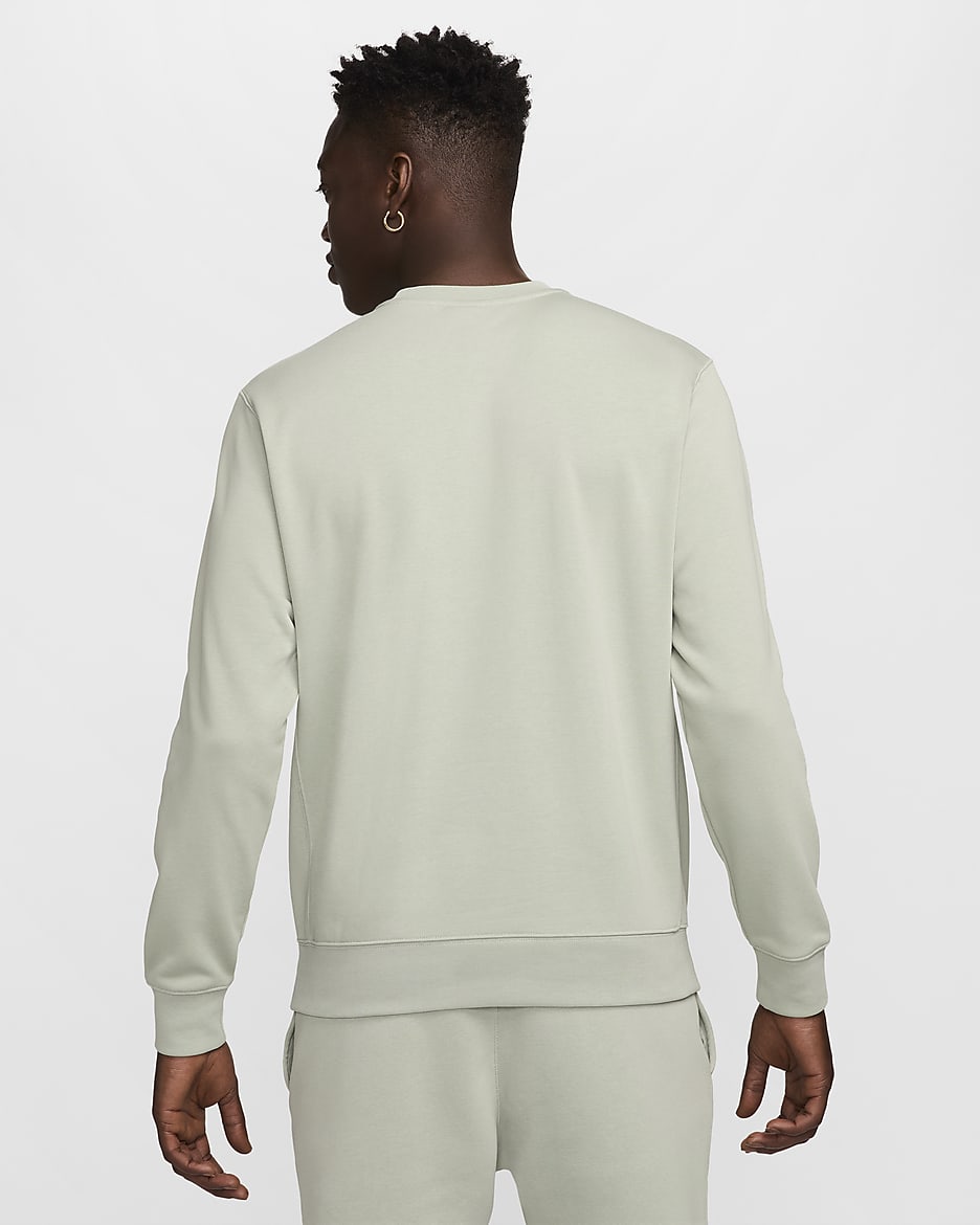 Nike Sportswear Club Men's French Terry Crew - Jade Horizon/White