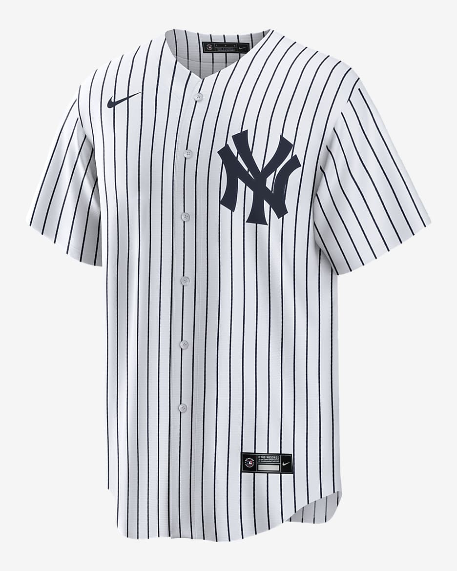 MLB New York Yankees (Aaron Judge) Men's Replica Baseball Jersey - White