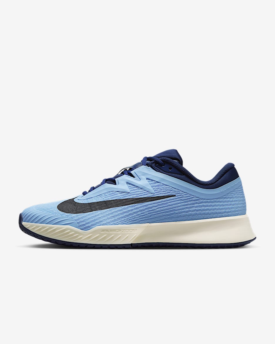 Nike Vapor Pro 3 Tennisschuh für Hartplätze (Herren) - Psychic Blue/Midnight Navy/Schwarz