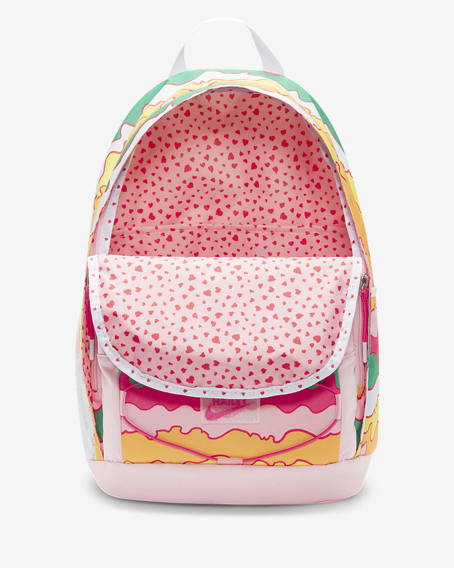 Nike Hayward x Doernbecher Freestyle "Hailey" Backpack (26L) - Medium Soft Pink/Blue Tint/Fierce Pink