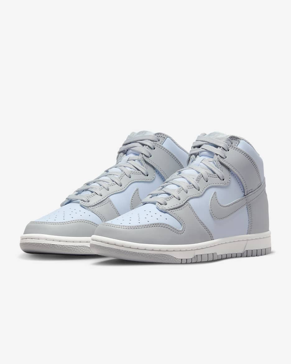 Nike Dunk High Women's Shoes - Blue Tint/Summit White/Light Smoke Grey