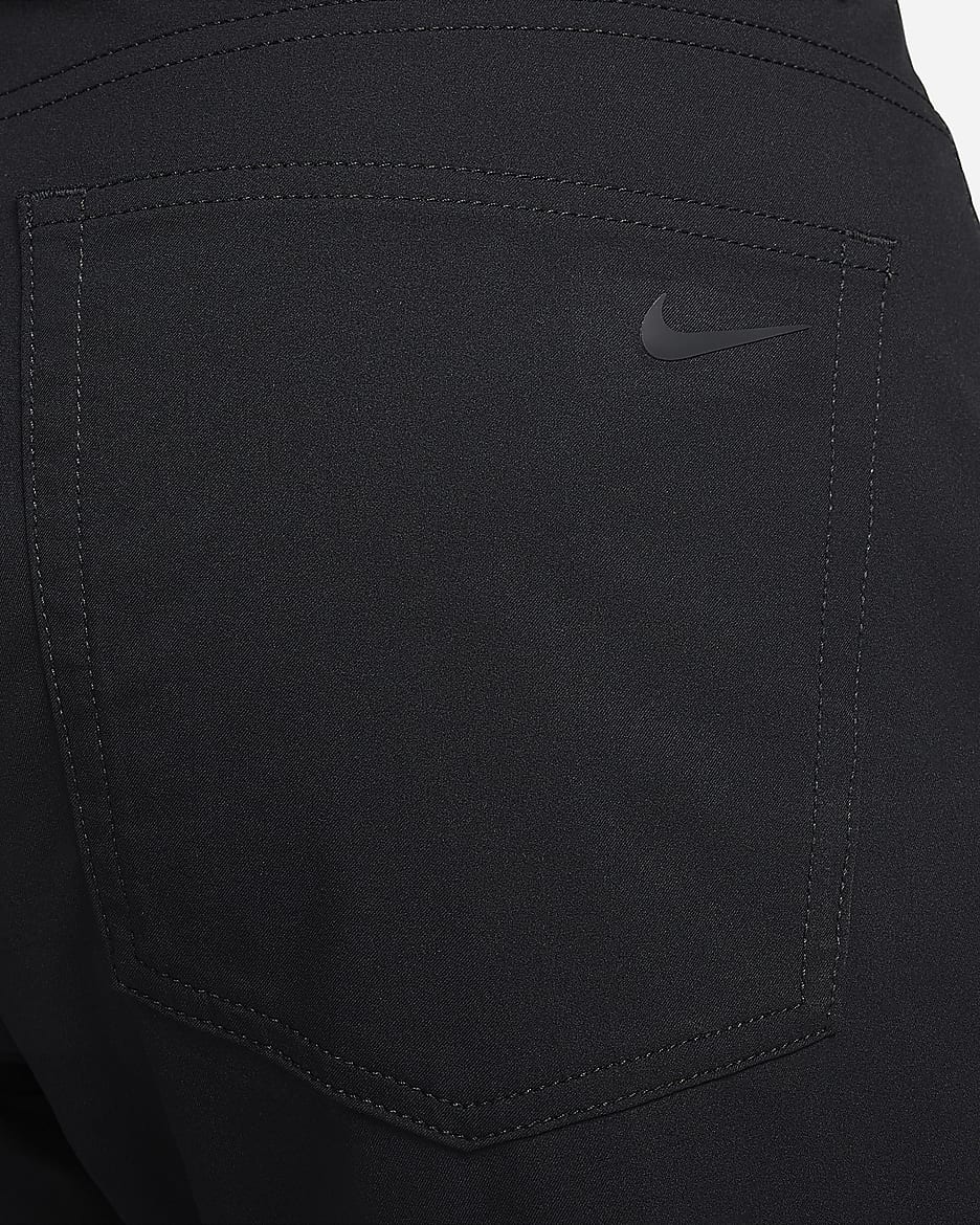 Nike Tour Men's 5-Pocket Slim Golf Trousers - Black/Black