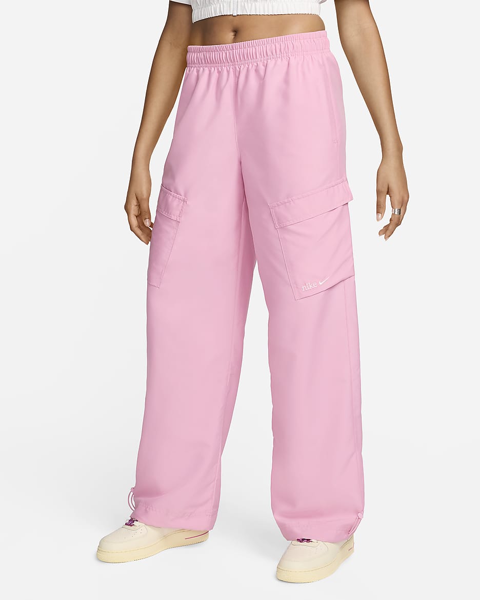 Nike Sportswear Cargo-Webhose für Damen - Pink Rise