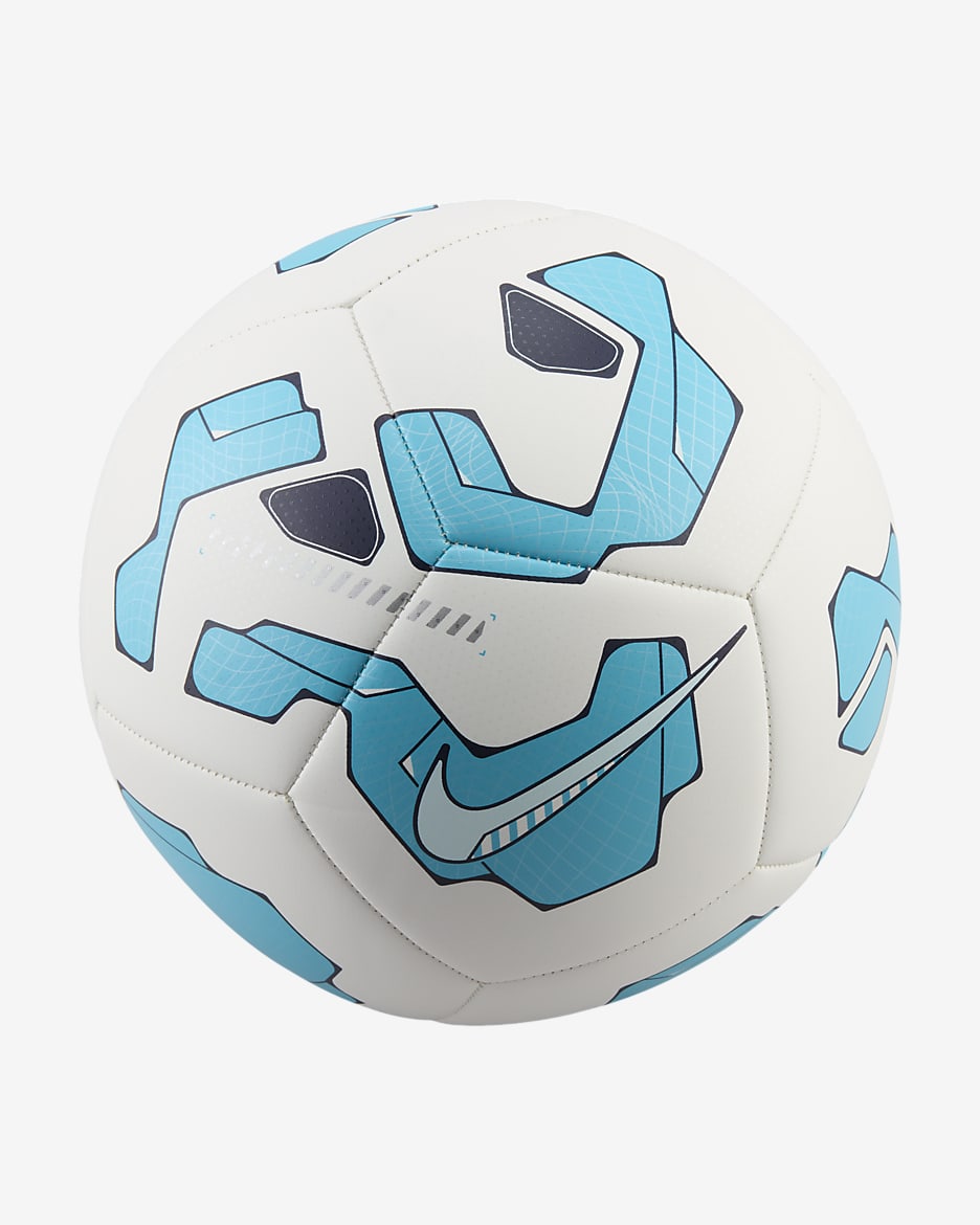 Ballon de foot Nike Pitch - Blanc/Blue Fury/Glacier Blue