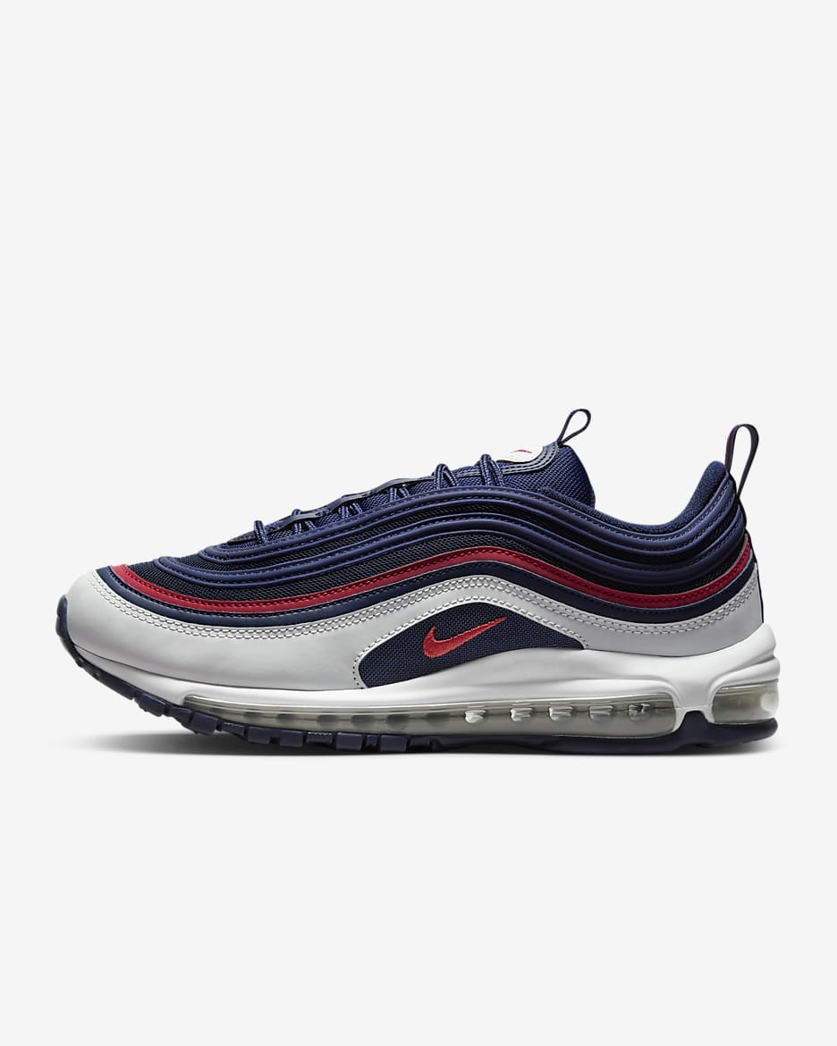 Nike Air Max 97 Men's Shoes - Midnight Navy/Obsidian/Photon Dust/Track Red
