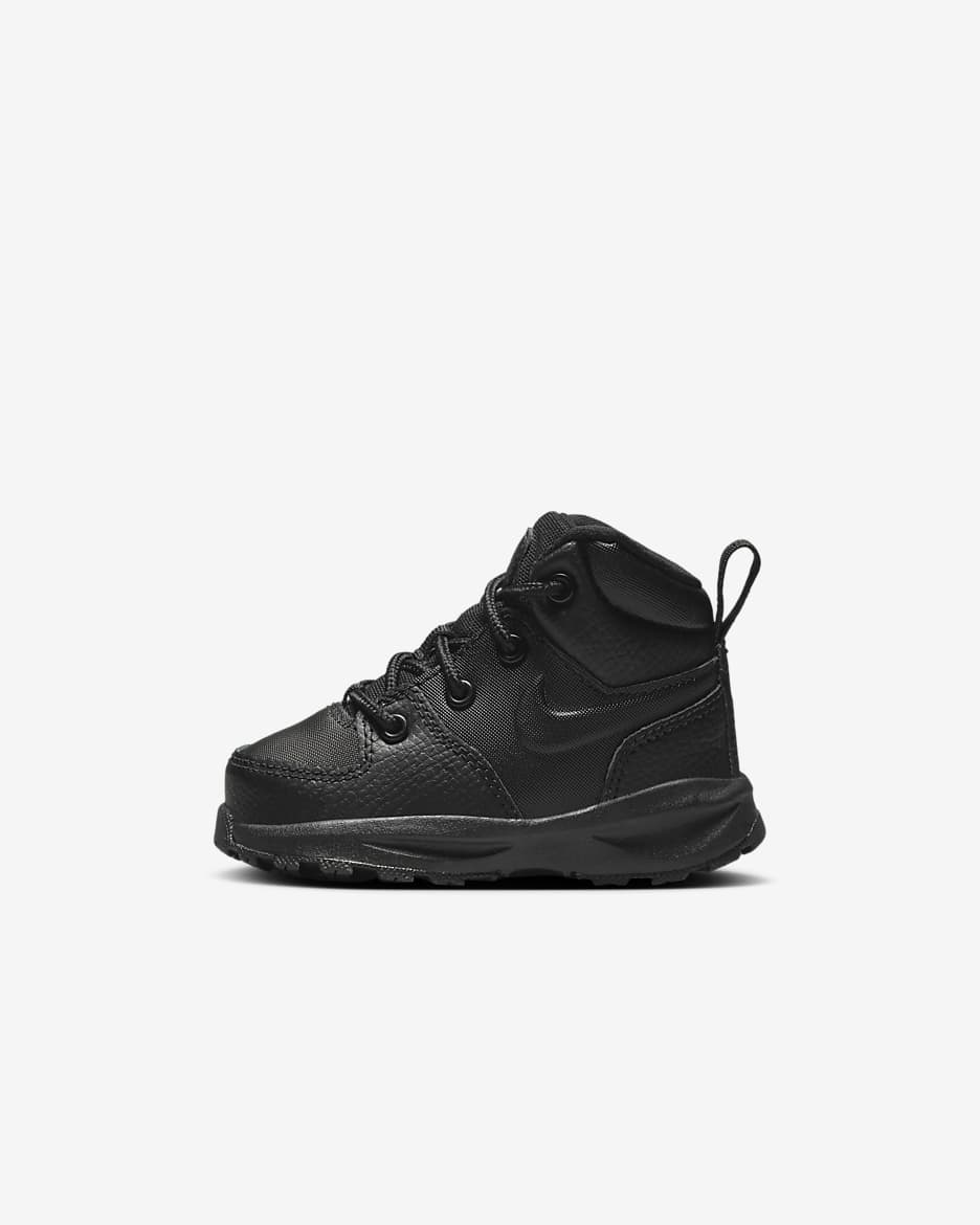 Botas para bebé e infantil Nike Manoa - Negro/Negro/Negro