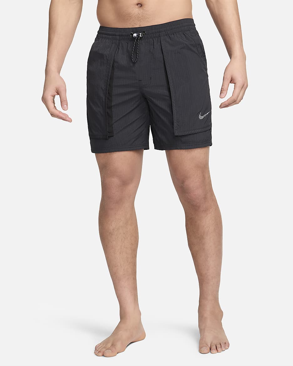 Nike Swim Men's 7" Volley Shorts - Black