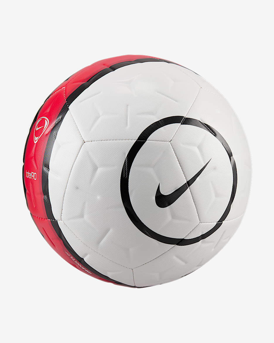 Nike Academy Total 90 Soccer Ball - White/Black/Red/Black