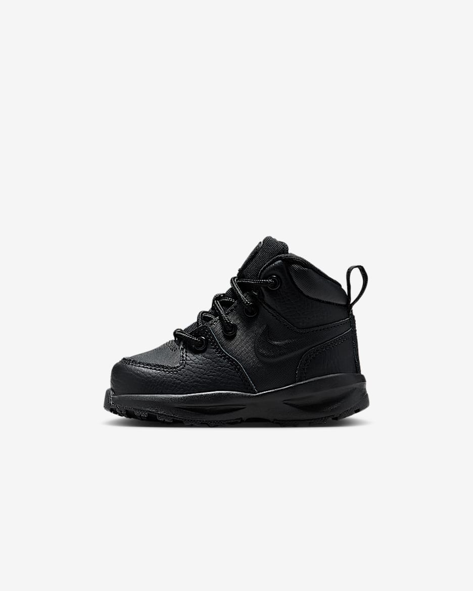 Buty dla niemowląt i maluchów Nike Manoa 17 - Czerń/Czerń/Czerń