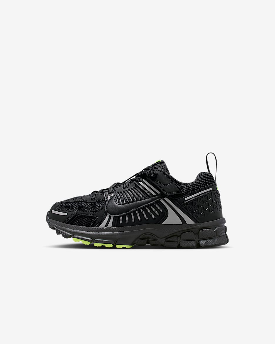 Nike Vomero 5 Little Kids' Shoes - Black/Black/Black/Volt