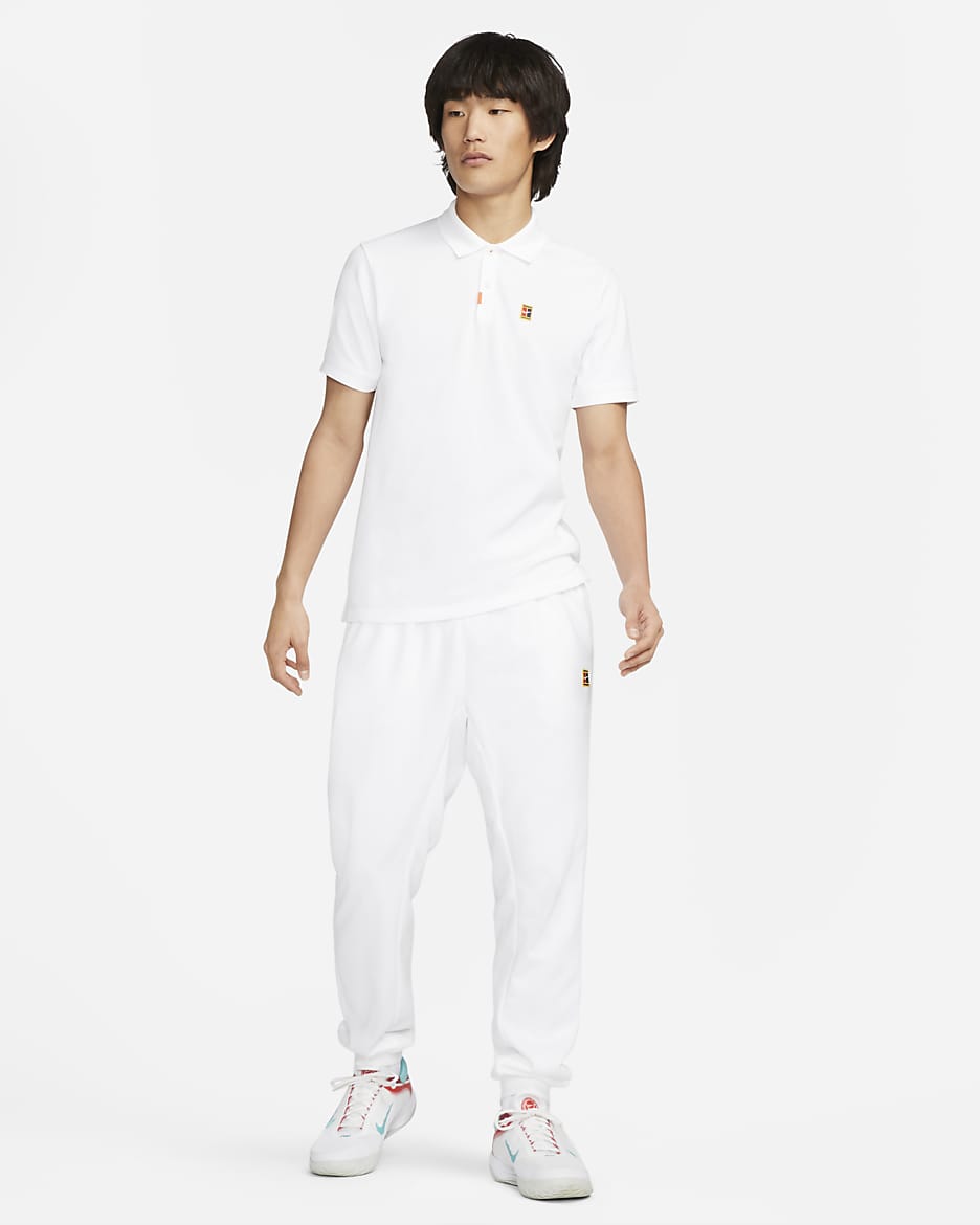 The Nike Polo Men's Slim-Fit Polo - White