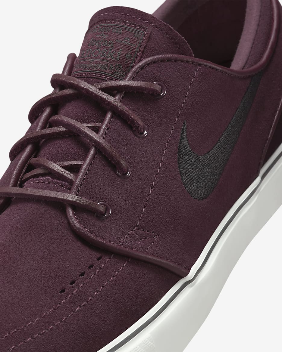 Nike SB Zoom Janoski OG+ Skate Shoes - Burgundy Crush/Burgundy Crush/Sail/Black