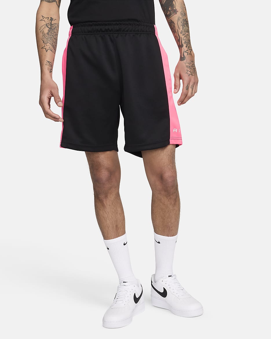 Nike Air shorts til herre - Svart/Pink Foam