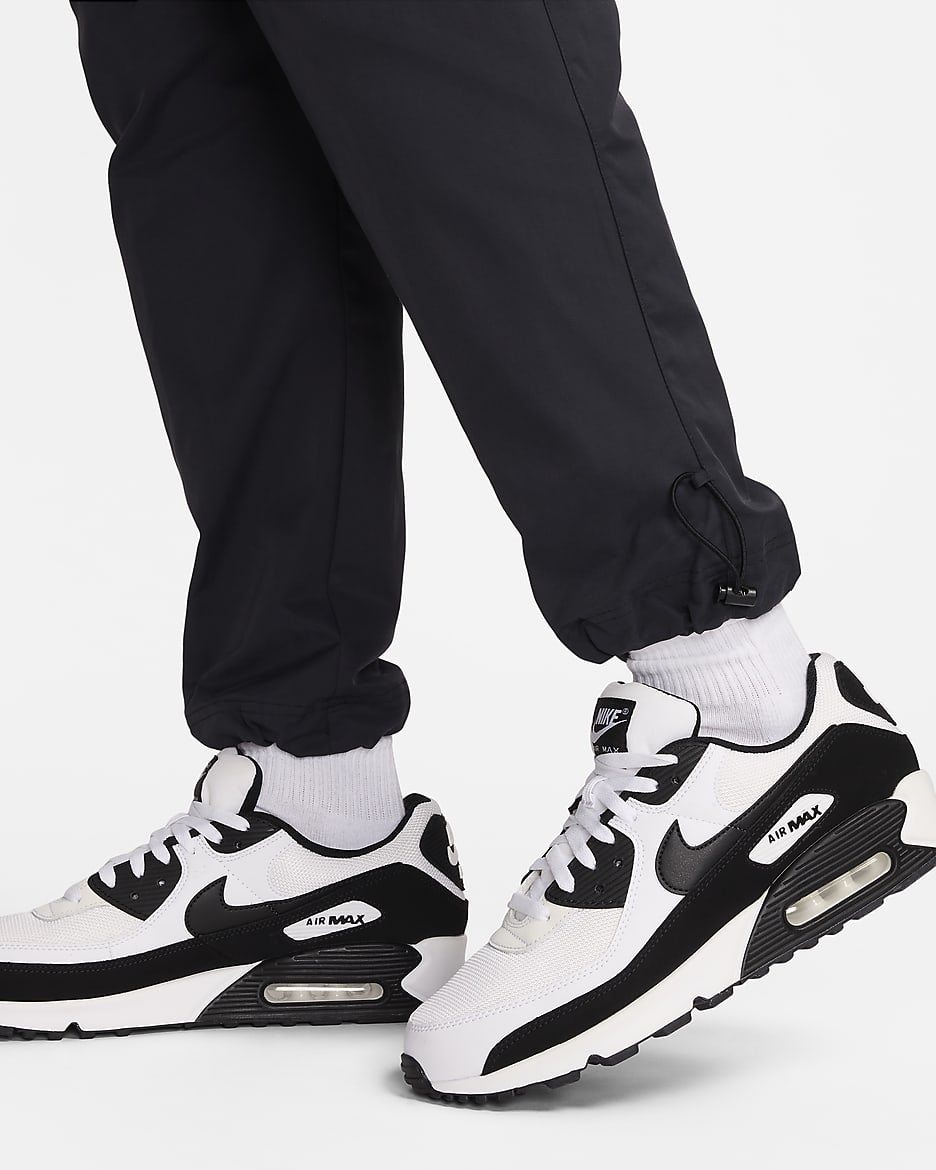 Nike Sportswear Men's Woven Pants - Black/White