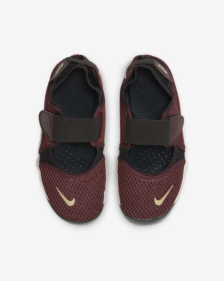 Nike Rift 小/大童鞋款 - Burgundy Crush/黑色/Sail/Saturn Gold