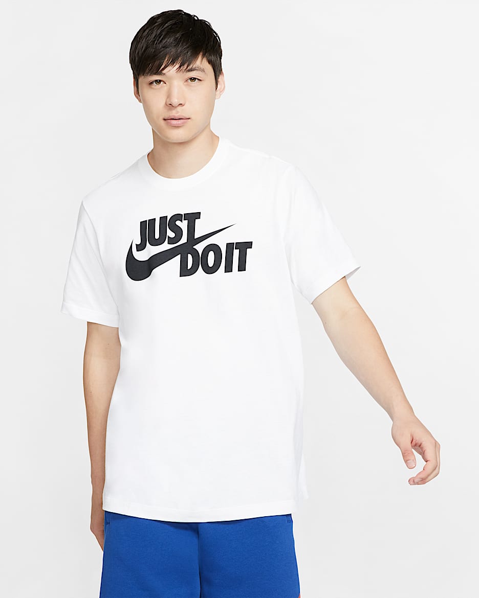 เสื้อยืดผู้ชาย Nike Sportswear JDI - ขาว/ดำ