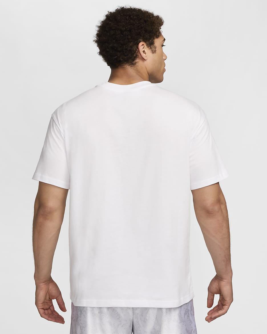 T-shirt de basket Max90 KB pour homme - Blanc